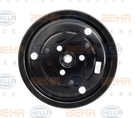 HELLA 8FK 351 322-951 - Компресор, кондиціонер autocars.com.ua