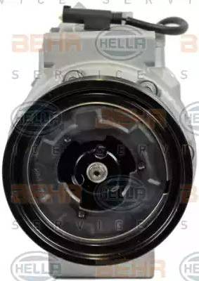 HELLA 8FK 351 334-961 - Компресор, кондиціонер autocars.com.ua