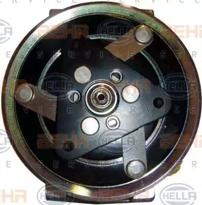 HELLA 8FK 351 340-581 - Компрессор кондиционера autodnr.net