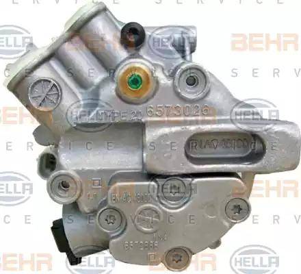 HELLA 8FK 351 340-271 - Компрессор кондиционера avtokuzovplus.com.ua