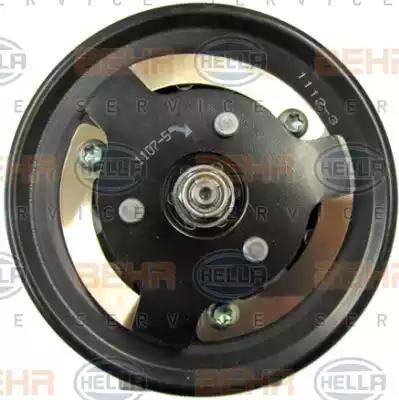 HELLA 8FK 351 340-291 - Компресор, кондиціонер autocars.com.ua