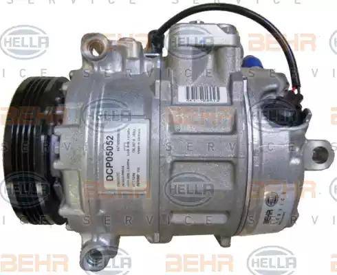 HELLA 8FK 351 340-471 - Компресор, кондиціонер autocars.com.ua