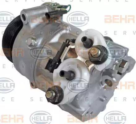 HELLA 8FK 351 341-081 - Компресор, кондиціонер autocars.com.ua