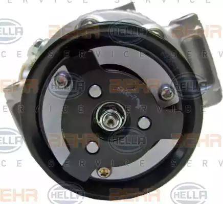 HELLA 8FK 351 341-091 - Компресор, кондиціонер autocars.com.ua