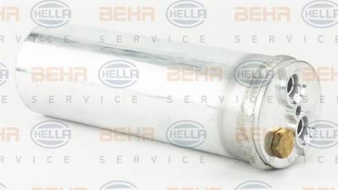 HELLA 8FT 351 198-614 - Осушувач, кондиціонер autocars.com.ua