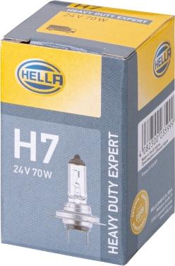 HELLA 8GH 007 157-231 - Лампа накаливания   H7 24V 70W PX 26d Heavy Duty Expert autodnr.net