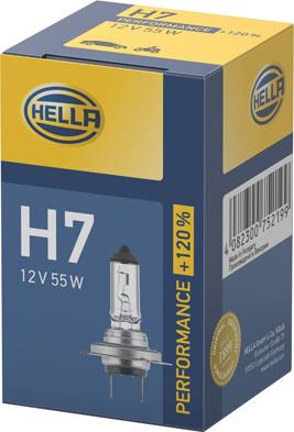 HELLA 8GH223498-031 - Лампа накаливания, фара дальнего света avtokuzovplus.com.ua