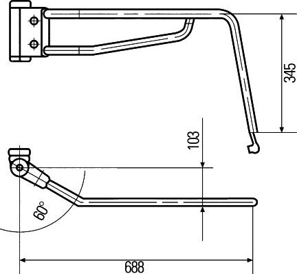 HELLA 8HG 503 019-022 - Кронштейн, зовнішнє дзеркало autocars.com.ua