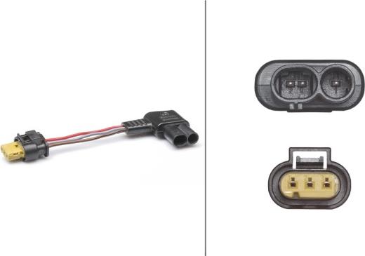 HELLA 8KA 009 429-901 - Адаптер акумуляторної батареї autocars.com.ua