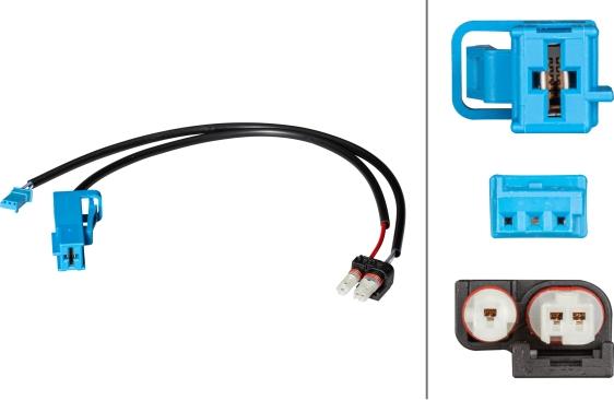 HELLA 8KA 009 429-911 - Адаптер акумуляторної батареї autocars.com.ua