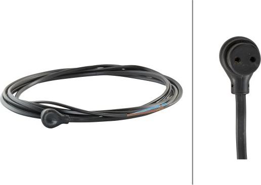 HELLA 8KA 500 218-222 - Провід телефонної лінії, зовнішнє дзеркало autocars.com.ua