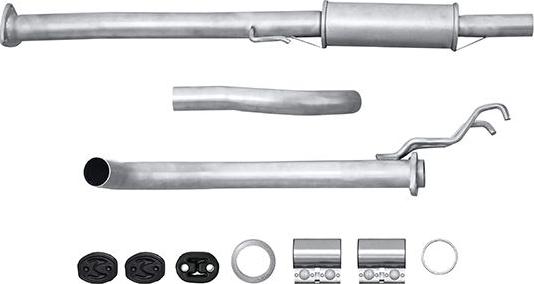 HELLA 8LB 366 021-031 - Предглушитель выхлопных газов autodnr.net