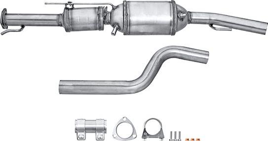 HELLA 8LH 366 080-741 - Сажі / частковий фільтр, система вихлопу ОГ autocars.com.ua