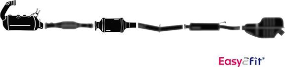 HELLA 8LP 366 900-011 - Система випуску ОГ autocars.com.ua