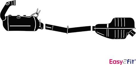 HELLA 8LP 366 903-601 - Система випуску ОГ autocars.com.ua