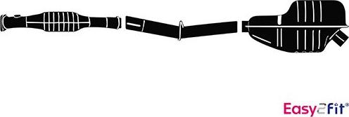 HELLA 8LP 366 907-571 - Система випуску ОГ autocars.com.ua