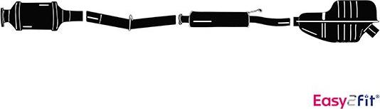 HELLA 8LP 366 909-041 - Система випуску ОГ autocars.com.ua