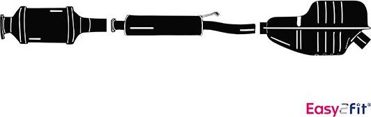 HELLA 8LP 366 914-861 - Система випуску ОГ autocars.com.ua