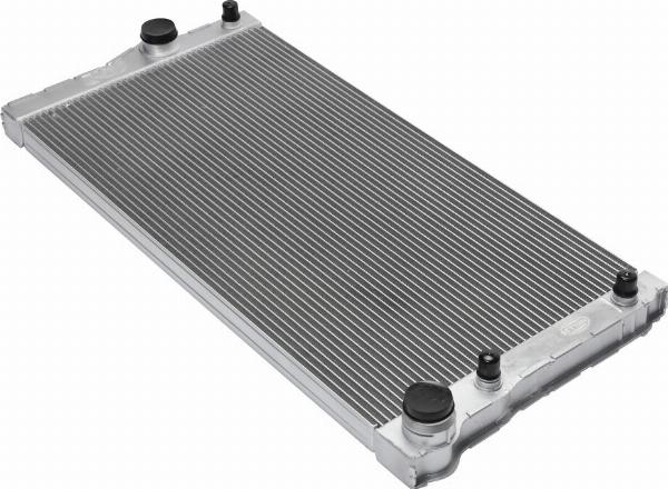 HELLA 8MK 358 600-001 - Радіатор, охолодження двигуна autocars.com.ua