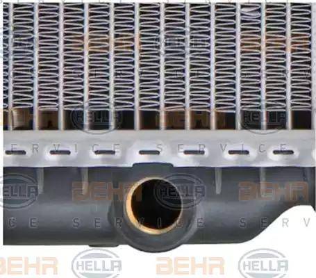 HELLA 8MK 376 711-284 - Радіатор, охолодження двигуна autocars.com.ua