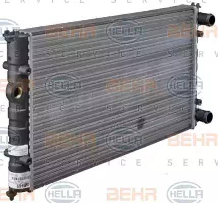 HELLA 8MK 376 713-721 - Радіатор, охолодження двигуна autocars.com.ua