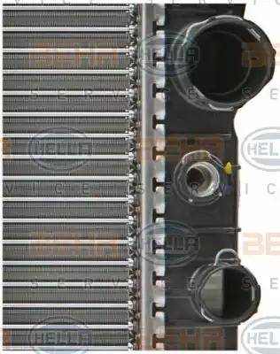HELLA 8MK 376 718-011 - Радиатор, охлаждение двигателя autodnr.net