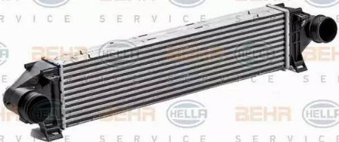 HELLA 8ML 376 700-121 - Интеркулер autocars.com.ua