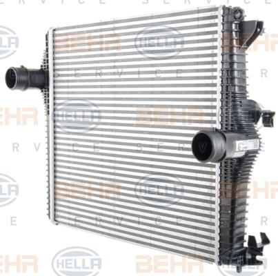 HELLA 8ML 376 777-671 - Интеркулер autocars.com.ua