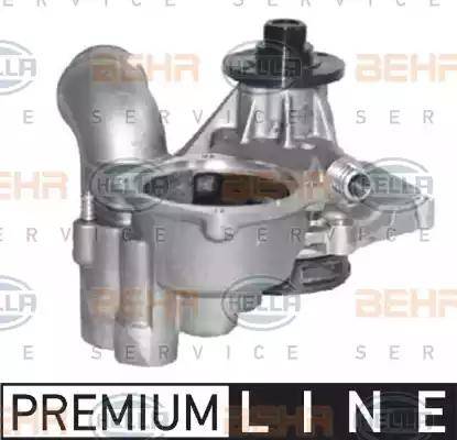 HELLA 8MP 376 803-651 - Водяний насос autocars.com.ua