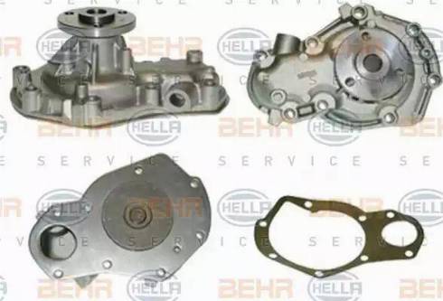 HELLA 8MP 376 804-671 - Водяний насос autocars.com.ua