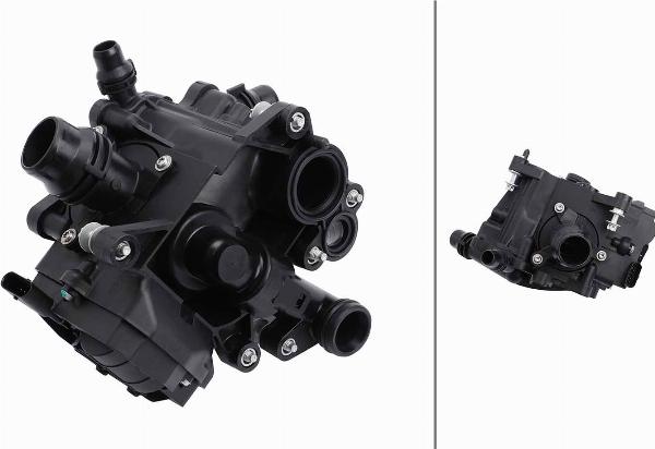 HELLA 8MT 354 779-001 - Термостат, охолоджуюча рідина autocars.com.ua