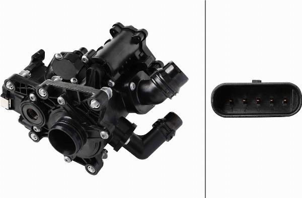 HELLA 8MT 354 779-151 - Термостат, охолоджуюча рідина autocars.com.ua