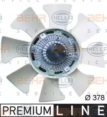 HELLA 8MV 376 734-281 - Вентилятор, охолодження двигуна autocars.com.ua