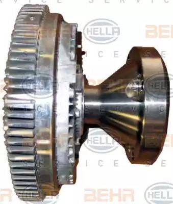 HELLA 8MV 376 757-581 - Сцепление, вентилятор радиатора avtokuzovplus.com.ua