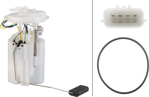 HELLA 8TF 358 146-671 - Модуль паливного насоса autocars.com.ua