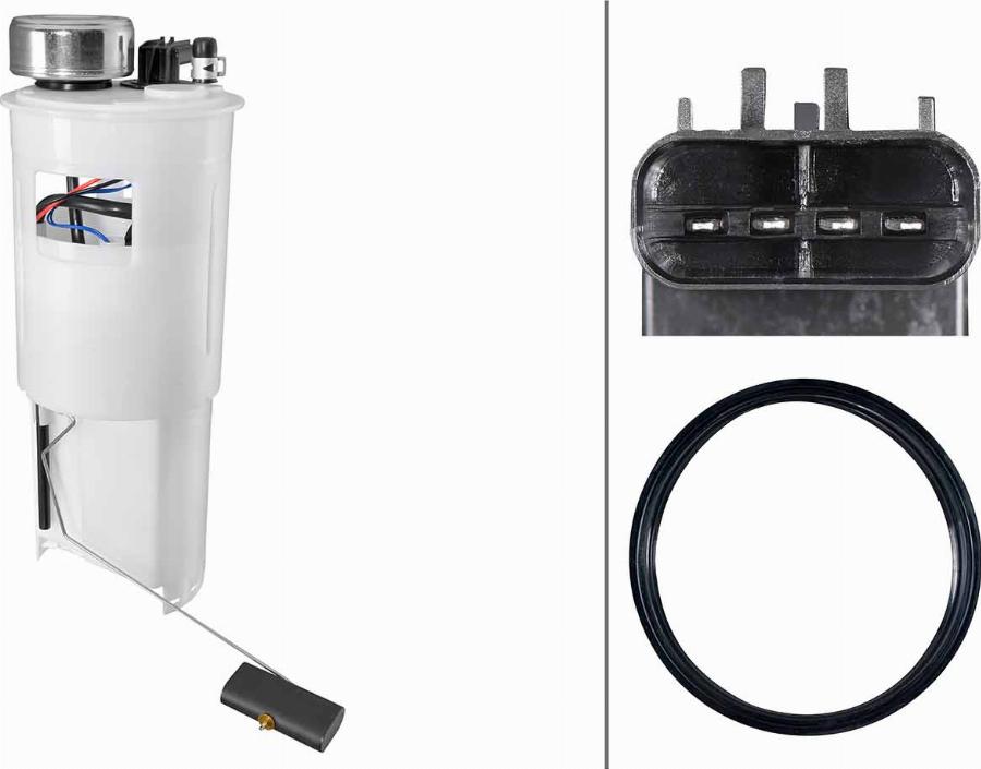 HELLA 8TF 358 318-131 - Модуль паливного насоса autocars.com.ua