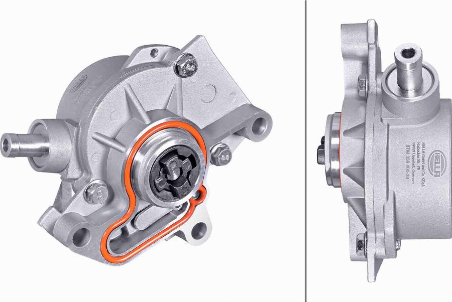 HELLA 8TM 358 400-331 - Вакуумний насос, гальмівна система autocars.com.ua