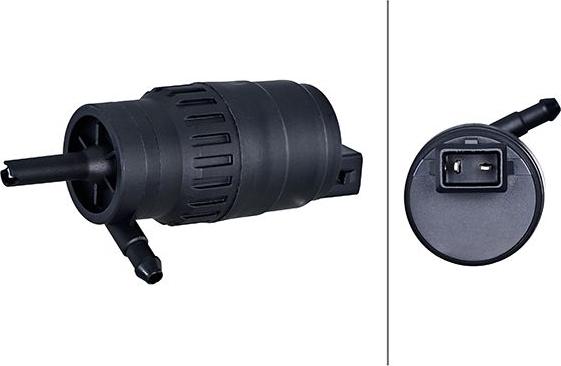 HELLA 8TW006 849-261 - Водяний насос, система очищення вікон autocars.com.ua