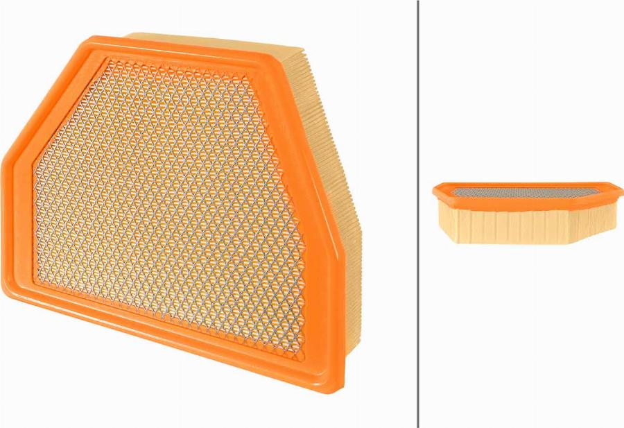 HELLA 8ZA 358 320-991 - Повітряний фільтр autocars.com.ua