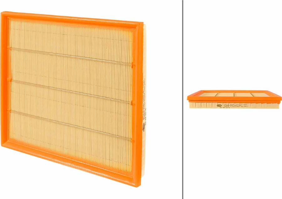 HELLA 8ZA 358 321-751 - Повітряний фільтр autocars.com.ua