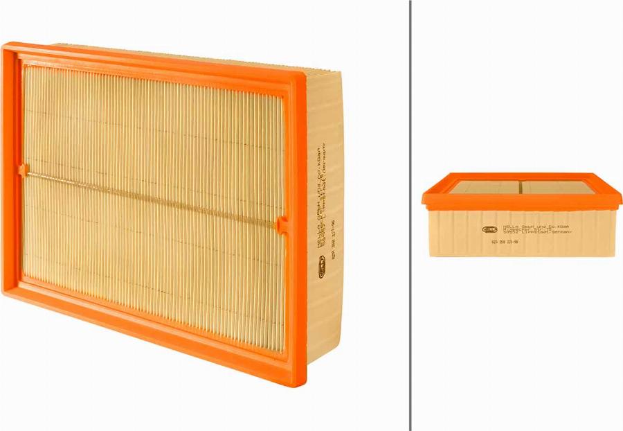 HELLA 8ZA 358 321-961 - Повітряний фільтр autocars.com.ua