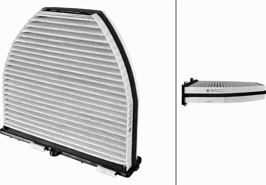 HELLA 8ZC 358 331-261 - Фильтр воздуха в салоне autodnr.net