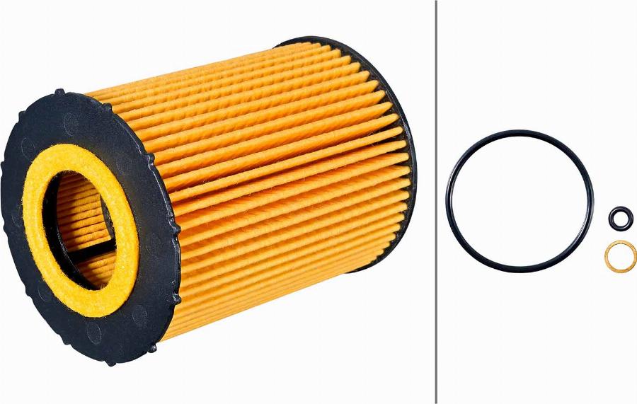 HELLA 8ZO 358 325-681 - Масляний фільтр autocars.com.ua