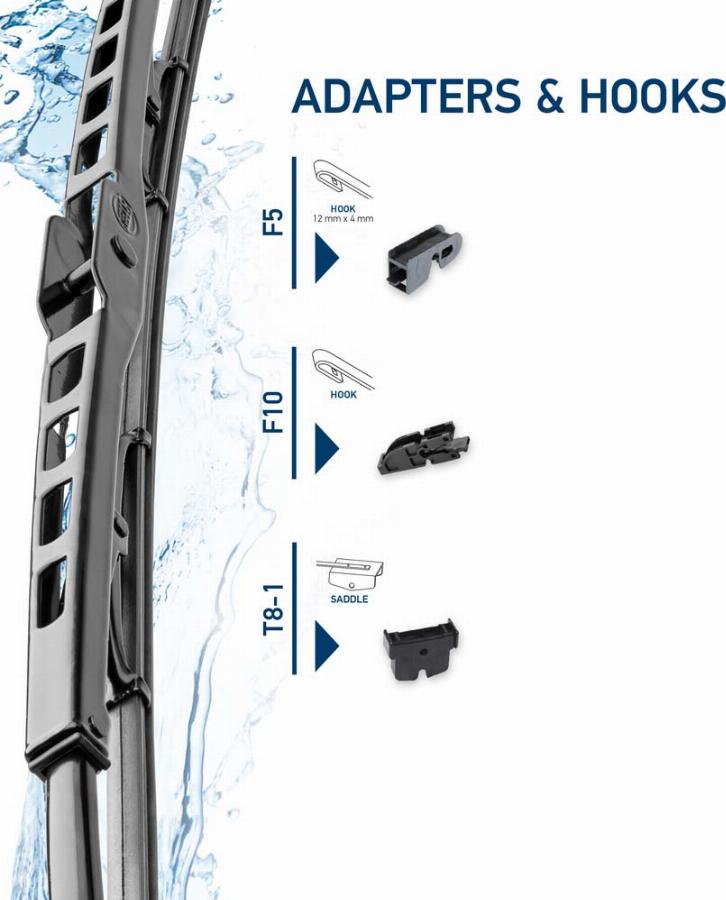 HELLA 9XW 184 107-261 - Щетка стеклоочистителя avtokuzovplus.com.ua