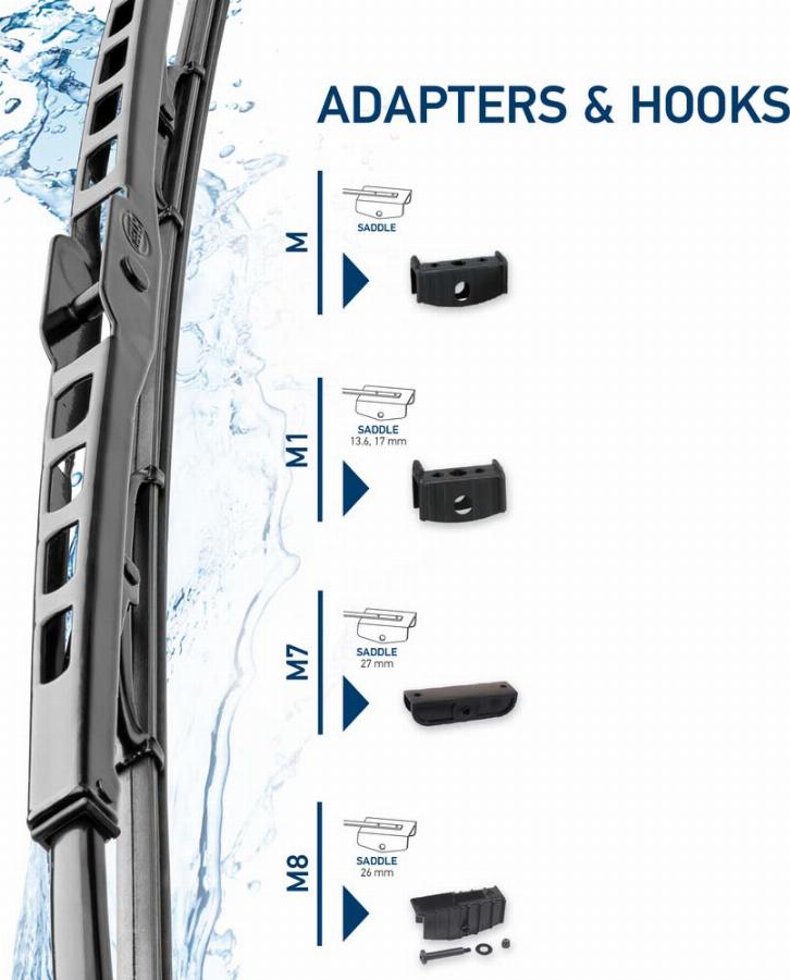 HELLA 9XW 184 107-321 - Щетка стеклоочистителя autodnr.net