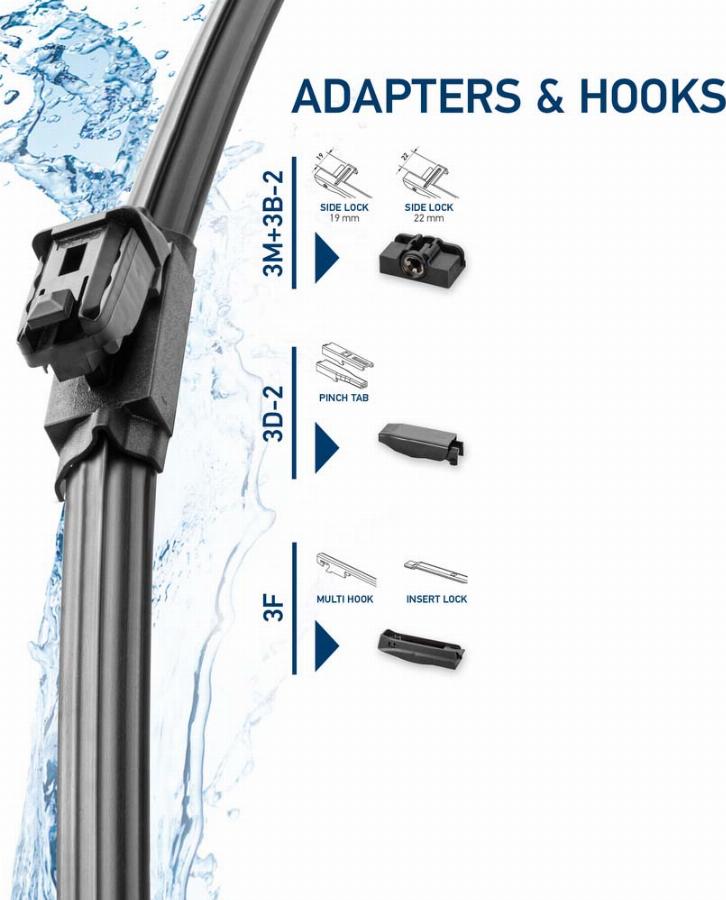 HELLA 9XW 358 164-151 - Щетка стеклоочистителя avtokuzovplus.com.ua