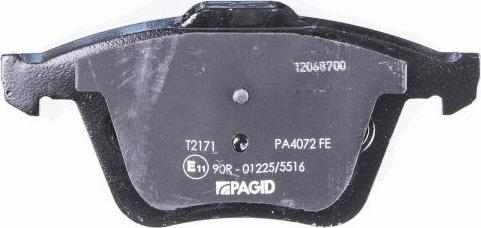 HELLA PAGID 8DB 355 016-291 - Тормозные колодки, дисковые, комплект autodnr.net