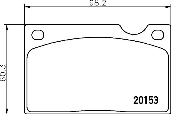 HELLA PAGID 8DB 355 018-391 - Гальмівні колодки, дискові гальма autocars.com.ua