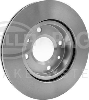 HELLA PAGID 8DD 355 101-081 - Гальмівний диск autocars.com.ua