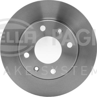 HELLA PAGID 8DD 355 101-081 - Гальмівний диск autocars.com.ua